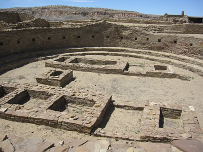 outline pueblo bonito